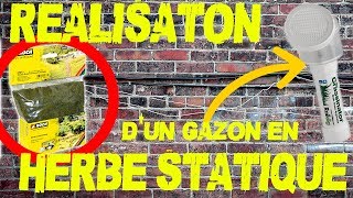 Réalisation dun gazon en herbe statique COCODECO by COCOSER [upl. by Mesics81]