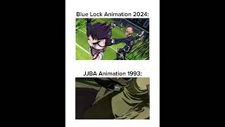 Real😨JOJO vs BLUELOCK jjba jojoova jojo bluelock animation anime shorts shortsvideo [upl. by Nuahsor]