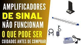 Amplificador de linha para Antena Digital de TV cuidados antes de comprar [upl. by Bernadette]