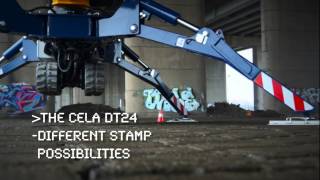 Aerial work platform Cela DT24 spider hoogwerker [upl. by Akceber726]