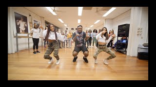 Petit Afro Presents  Afro Dance Class  Song Kinanda  Beat By Kenzo Beats [upl. by Anelac]