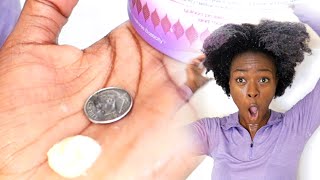 I Tried Using ONLY A DIMESIZED AMOUNT Of Each Product On My Natural Hair [upl. by Fidela]