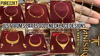 Tanishq gold diamonds Light weight Necklace Designs with price  Light weight Necklace  tanishq [upl. by Leander]