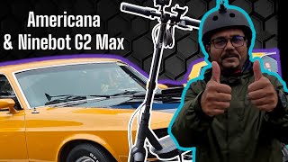 Americarna on Ninebot G2 MAX  NZ Diaries [upl. by Eirrek]