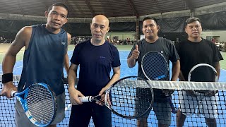 DAVAO VS TRENTOBUNAWAN  BAYUGAN TENNIS DERBY 2024 [upl. by Eirtemed]