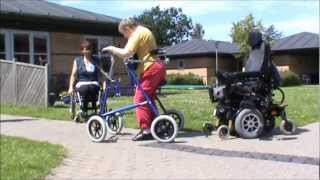 FF amp CAVALIER Wheeled Walkers Hand Steer [upl. by Boyes939]