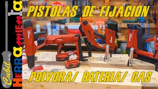 FIJAR ANCLAJES DE MANERA RAPIDA Y SEGURA HERRAMIENTAS FIJACION HILTI [upl. by Naesyar]