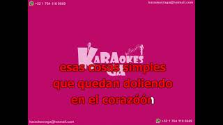 Karaoke Las Simples Cosas Mercedes Sosa [upl. by Andromache]