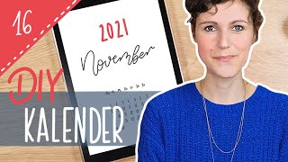 DIY WANDKALENDER schnell und minimalistisch  Geschenkidee [upl. by Yenar621]