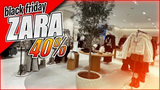 NOVEDADES ZARA  BLACK FRIDAY 40 [upl. by Athalie928]