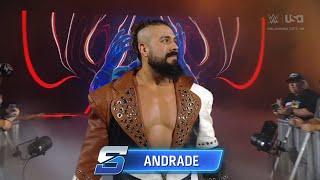 Andrade Entrance  WWE SmackDown September 27 2024 [upl. by Rudelson740]