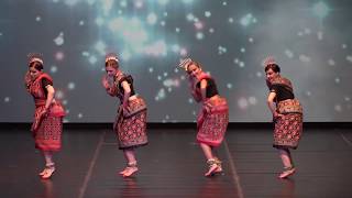 Sambalpuri Indian folk dance by Russian girls in Macedonia [upl. by Alim]