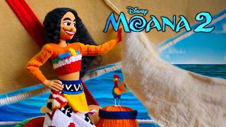 Moana 2 Final Movie Trailer but ai generated as Fuzzy Puppets  Runway Gen 3 [upl. by Niatirb772]