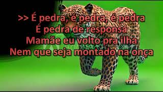 Chico César e Zeca Baleiro  Pedra de Responsa  Karaokê [upl. by Lemal]