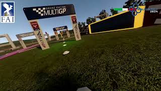 FAI World Cup Italy 2024 track velocidrone dutchdroneracing [upl. by Dranoel]