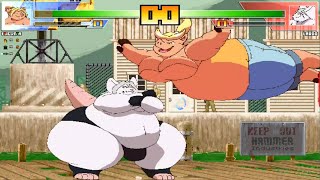 ENORMA vs LARDO  BIG FIGHT LEVEL 💥 [upl. by Meer]