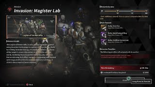 Invasion Magister Lab 317 Hard Solo Gold Time Limit  The First Descendant [upl. by Aleemaj]