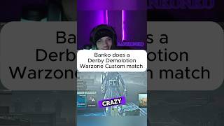 WARZONE CUSTOM DEMOLITION DERBY warzone ytshortsviral funnyvideo live rebirth gaming funny [upl. by Aitnahs807]