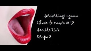 Start Singing Now  Clase de canto 12  El sonido UA [upl. by Barcot]