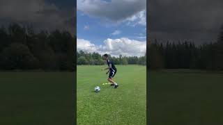 Crossing Drill for Wingers ⚽ 🔥 [upl. by Enneirda34]