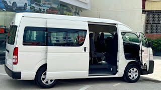 New Toyota Hiace  2024  Most Reliable Van 15 Seater Full Review  Interior and Exterior [upl. by Turner]