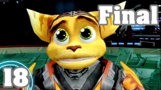 Ratchet Gladiator HD  Parte 18 Ending  Español [upl. by Aitropal]