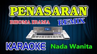 Penasaran Remix Karaoke Rhoma Irama HD Audio Nada Wanita [upl. by Georgia950]