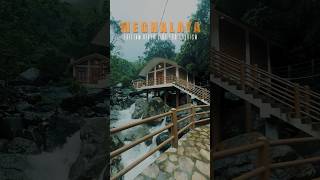 LAITIAM RIVER SIDE ECO TOURISM HUBlaitiamriversideecotouristhub sohra travel reels meghalaya [upl. by Deeas]