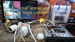 DVR XMEYE 2MP BISA PAKAI CCTV 5MP [upl. by Morehouse449]