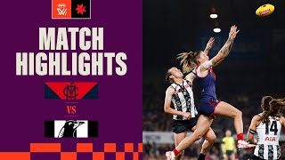 Melbourne v Collingwood Highlights  Round 1 2023  AFLW [upl. by Barty]