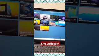 How to set live wallpaper in computer screen 💻 [upl. by Elokyn]