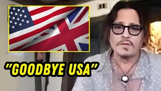 Johnny Depp made his first Comment after moving to the UK and What happened with Keanu Reeves [upl. by Limaa]