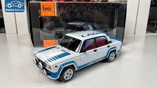 118 Lada 2105 VFTS 1983  IXO Unboxing video [upl. by Nomad178]