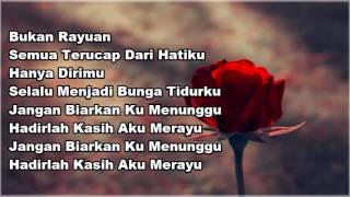 Thomas Arya  Merayu Lyrics [upl. by Accem]