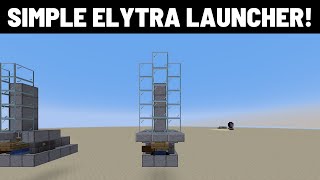 How To Build An Elytra Launcher Minecraft java 120 [upl. by Niuqaoj724]