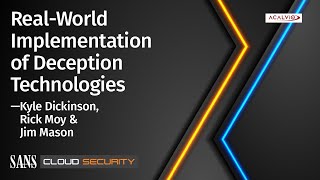 Real World Implementation of Deception Technologies [upl. by Reivax]