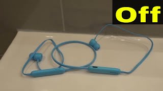 How To Turn Off Beats Flex Earphones EasilyFull Tutorial [upl. by Cariotta]