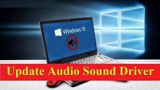 How to Update Audio Sound Driver Windows 10  Howtosolveit [upl. by Stephens613]