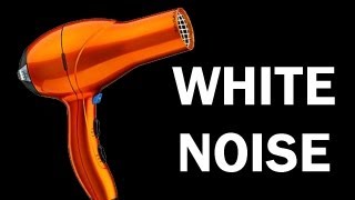 White Noise for babies blow dryer ASMR 10 hours relaxing video sleep aide hair dryer [upl. by Lamraj]