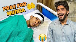 MUNNE KI YADASHT CHALI GAI😭  PRAY FOR MUNNA  MISHKAT KHAN VLOG [upl. by Jory440]