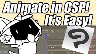 TUTORIAL Learn to Animate in Clip Studio Paint [upl. by Nnyre625]