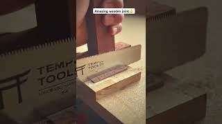 How to install Amazing wooden ￼T joints 2 Peace woodwork diy shorts trend trending wooden [upl. by Enelrihs]