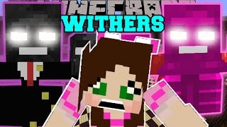 Minecraft MO WITHERS RICH WITHER WITHER GIRL amp VOID WITHER Mod Showcase [upl. by Maryellen614]