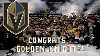 Congrats Golden Knights 2023 [upl. by Yeneffit]