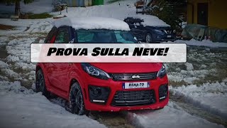 Ligier JS50 Sport  TEST SULLA NEVE APRILE2021 [upl. by Risteau268]