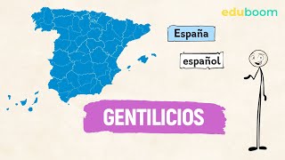 Gentilicios Uso y significado │ Lengua y literatura 5º Primaria [upl. by Manchester]