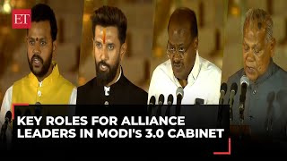 Modi 30 Cabinet Key Ministerial Portfolios for Alliance leaders revealed [upl. by Rona61]