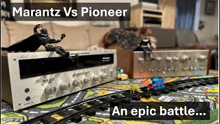 How well does the Marantz 2230 compare to the Pioneer SA9100 An epic vintage pair [upl. by Kwang]