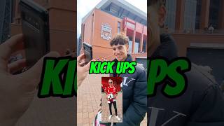 How many Kick Ups 🤳⚽️Lemme Check😬 football liverpool liverpoolfc anfield kickups [upl. by Cullen]