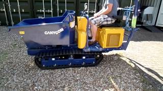 Canycom S100 Swivel Tracked Dumper BRAND NEW UNUSED [upl. by Jannelle933]